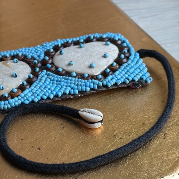 VNWOT! Genuine Stone and Hand Beaded 2.5” Belt main image 8